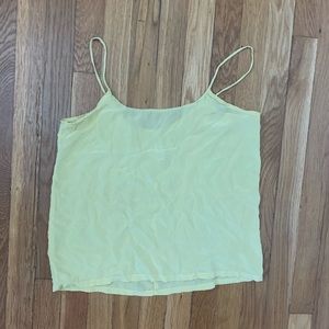 Olive Olivia 100% silk tank